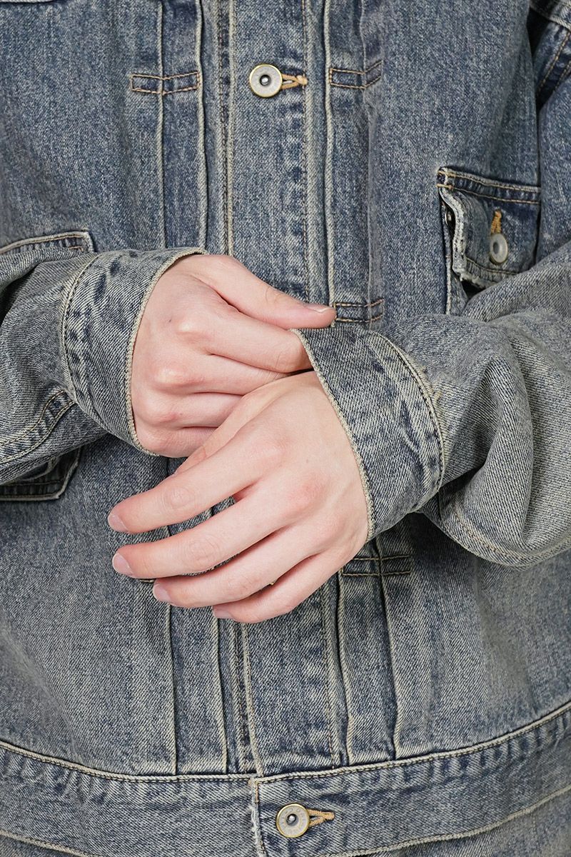 DAIRIKU(ダイリク)2PKT Vinatge Denim Jacket 2ポケットヴィンテージデニムジャケット 25SS RG-DNM2 -5