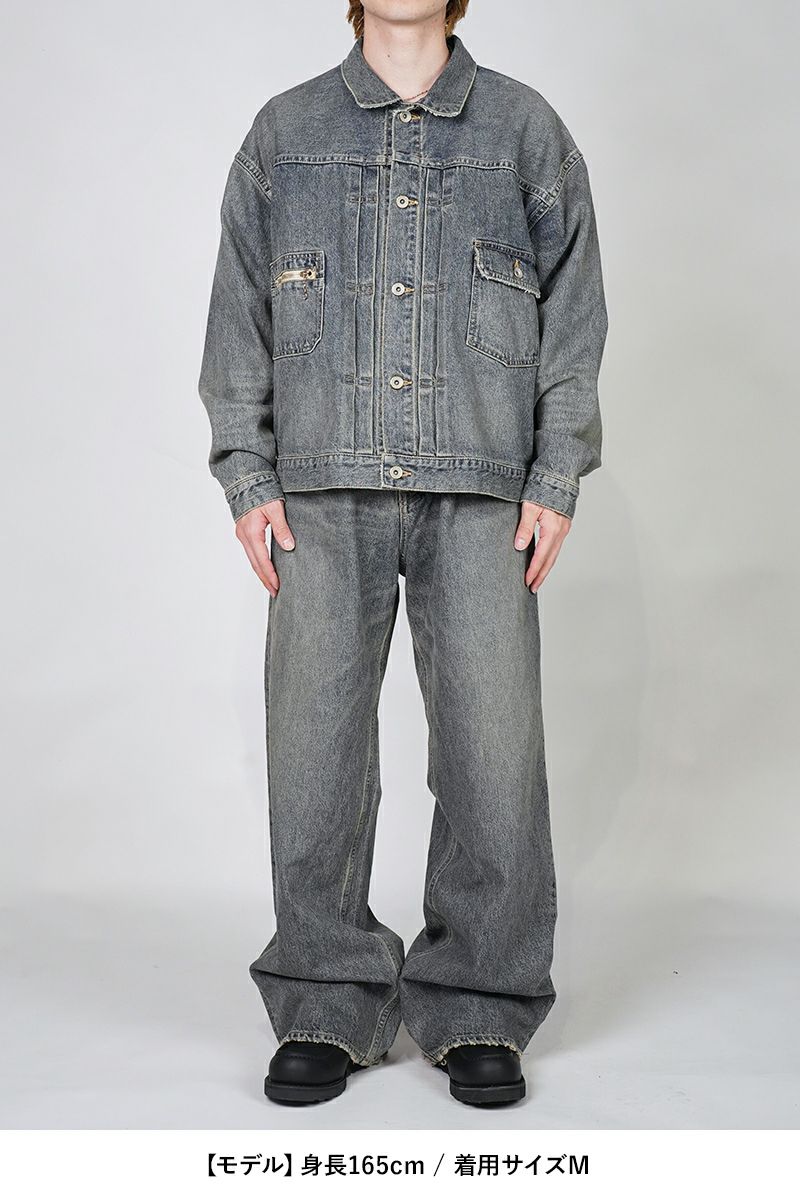 DAIRIKU(ダイリク)2PKT Vinatge Denim Jacket 2ポケットヴィンテージデニムジャケット 25SS RG-DNM2 -7