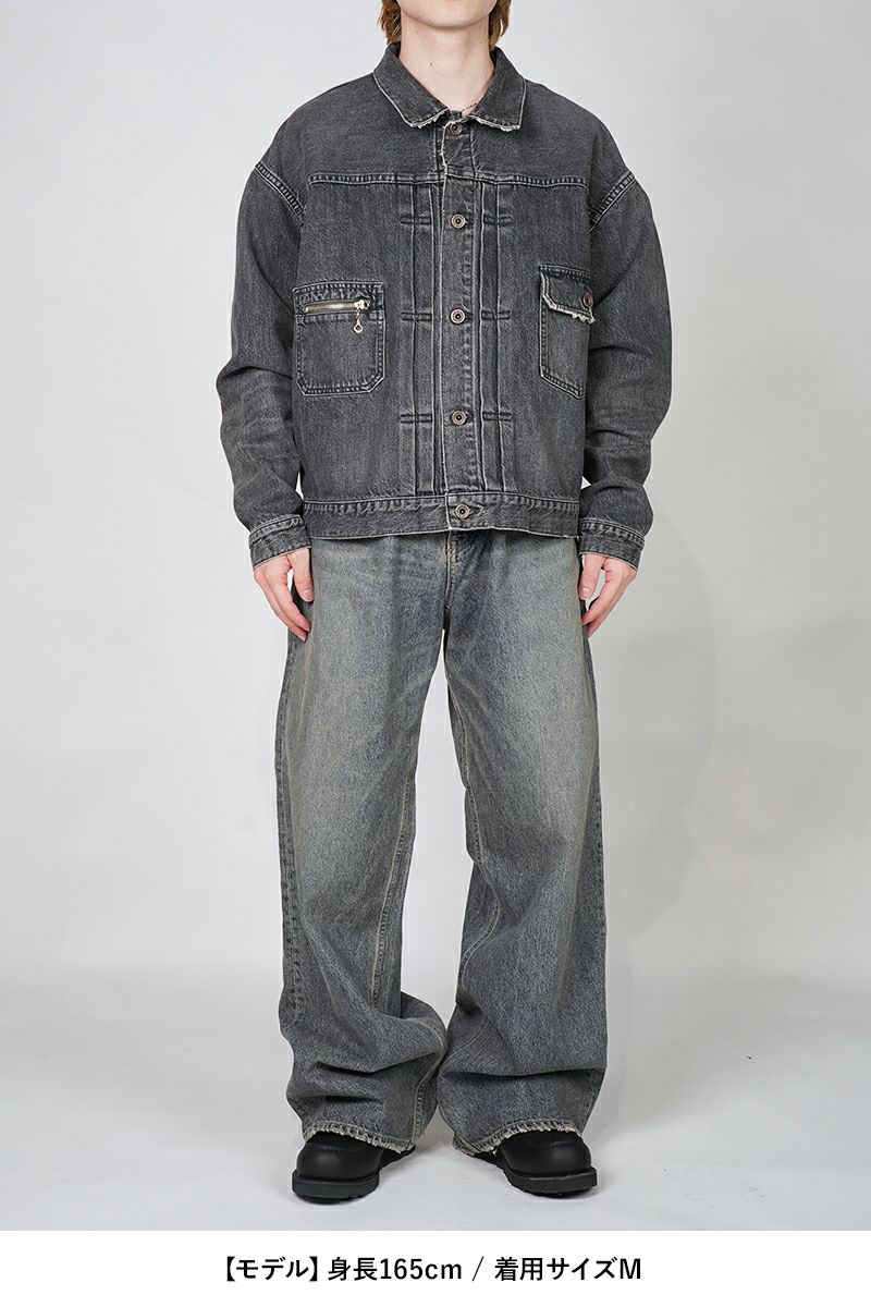 DAIRIKU(ダイリク)2PKT Vinatge Denim Jacket 2ポケットヴィンテージデニムジャケット 25SS RG-DNM2 -9