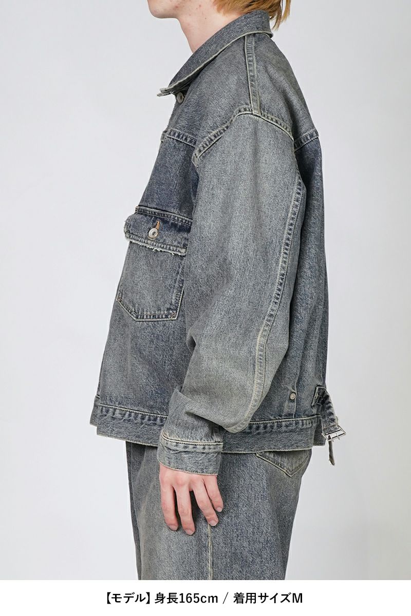 DAIRIKU(ダイリク)2PKT Vinatge Denim Jacket 2ポケットヴィンテージデニムジャケット 25SS RG-DNM2 -12