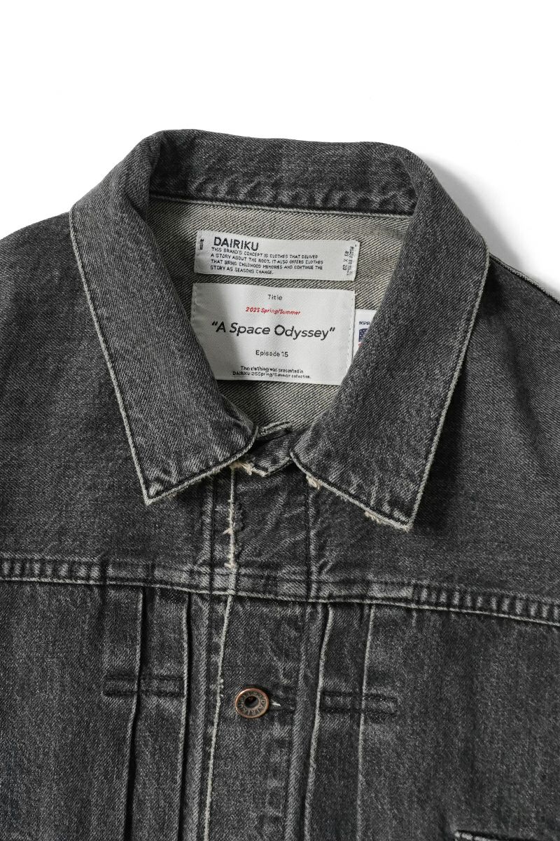 DAIRIKU(ダイリク)2PKT Vinatge Denim Jacket 2ポケットヴィンテージデニムジャケット 25SS RG-DNM2 -16