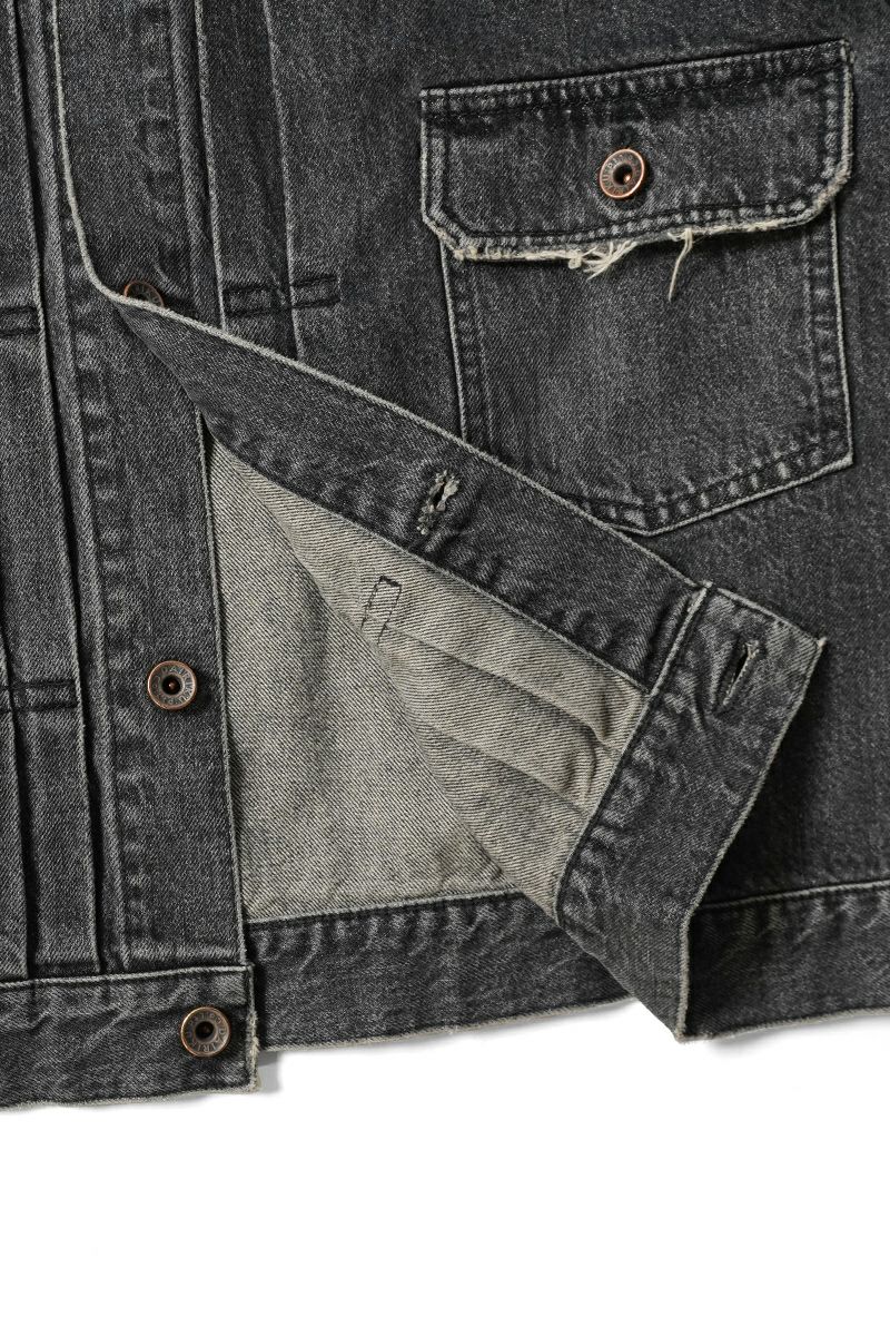 DAIRIKU(ダイリク)2PKT Vinatge Denim Jacket 2ポケットヴィンテージデニムジャケット 25SS RG-DNM2 -20