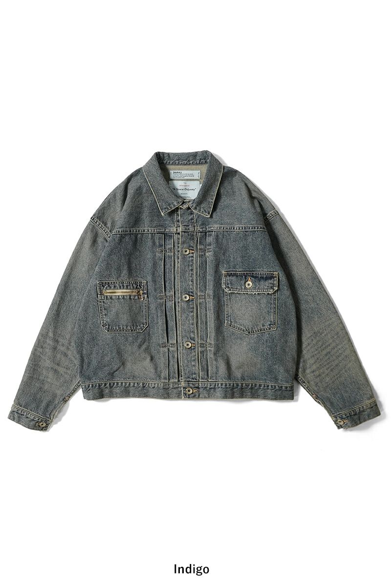 DAIRIKU(ダイリク)2PKT Vinatge Denim Jacket 2ポケットヴィンテージデニムジャケット 25SS RG-DNM2 -24