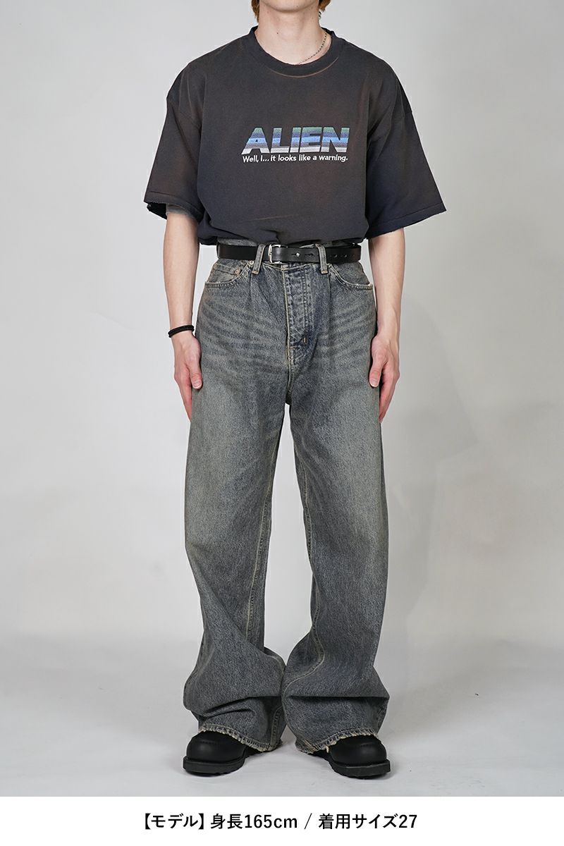 DAIRIKU(ダイリク)Wide Vintage Denim Pants ワイドヴィンテージデニムパンツ 25SS RG-DNM3 -5