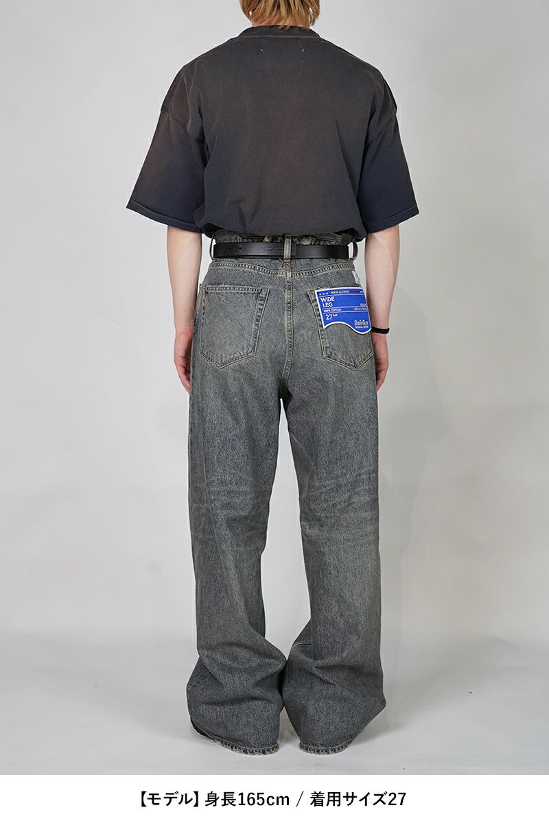 DAIRIKU(ダイリク)Wide Vintage Denim Pants ワイドヴィンテージデニムパンツ 25SS RG-DNM3 -6