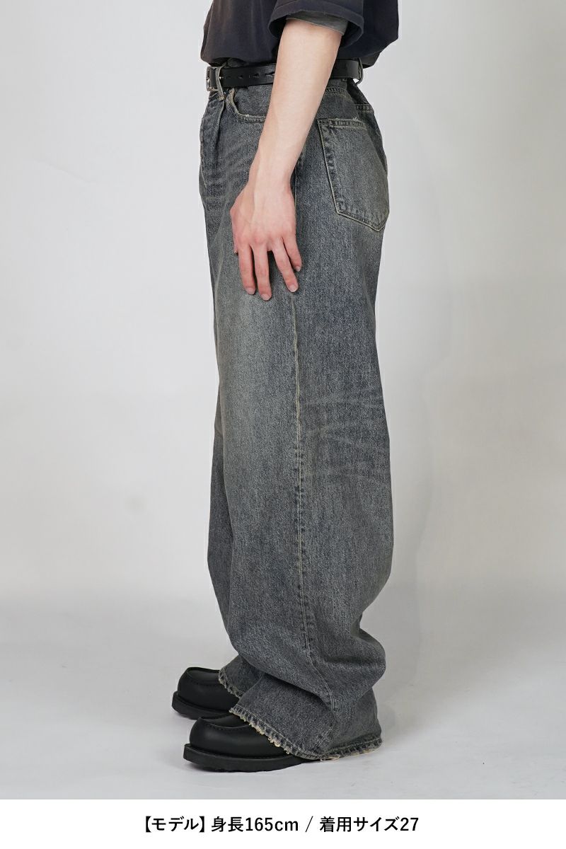 DAIRIKU(ダイリク)Wide Vintage Denim Pants ワイドヴィンテージデニムパンツ 25SS RG-DNM3 -10