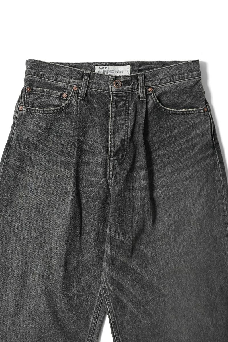 DAIRIKU(ダイリク)Wide Vintage Denim Pants ワイドヴィンテージデニムパンツ 25SS RG-DNM3 -16