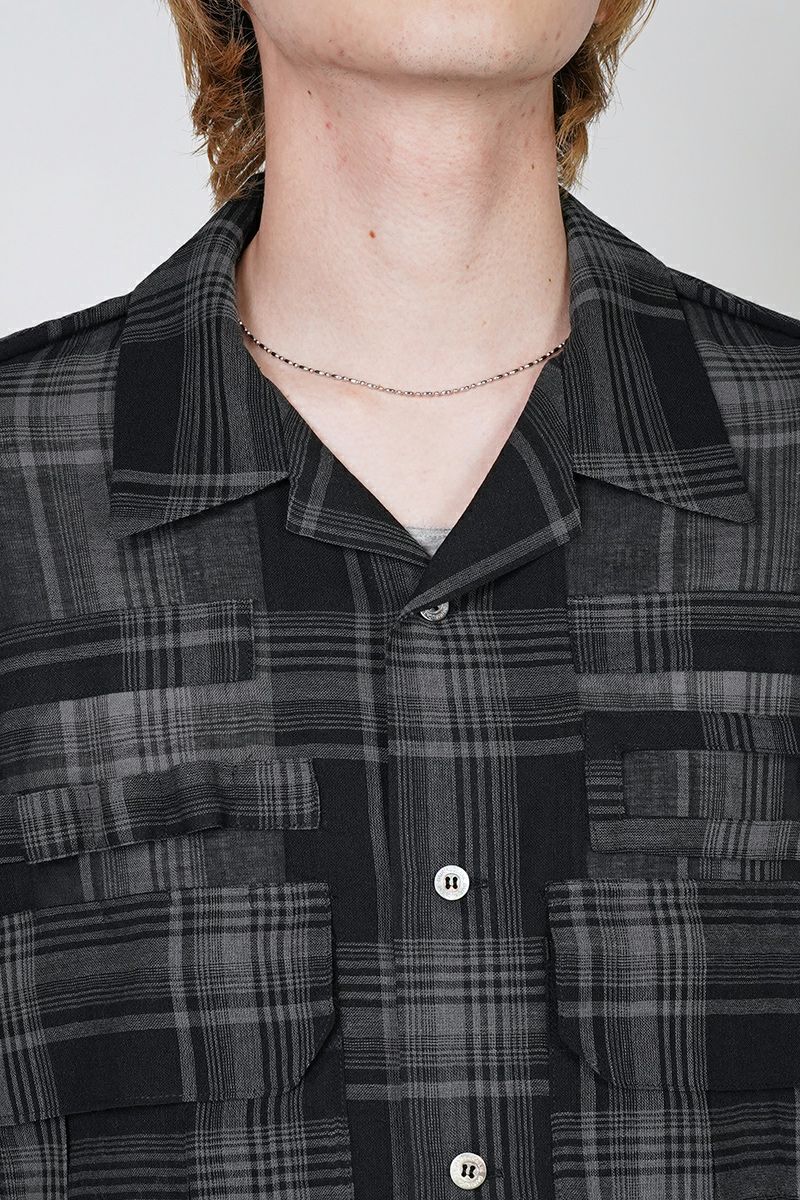 DAIRIKU(ダイリク)Astronaut Check H-S Shirt アストロノート チェックシャツ 25SS SHT-5 -2
