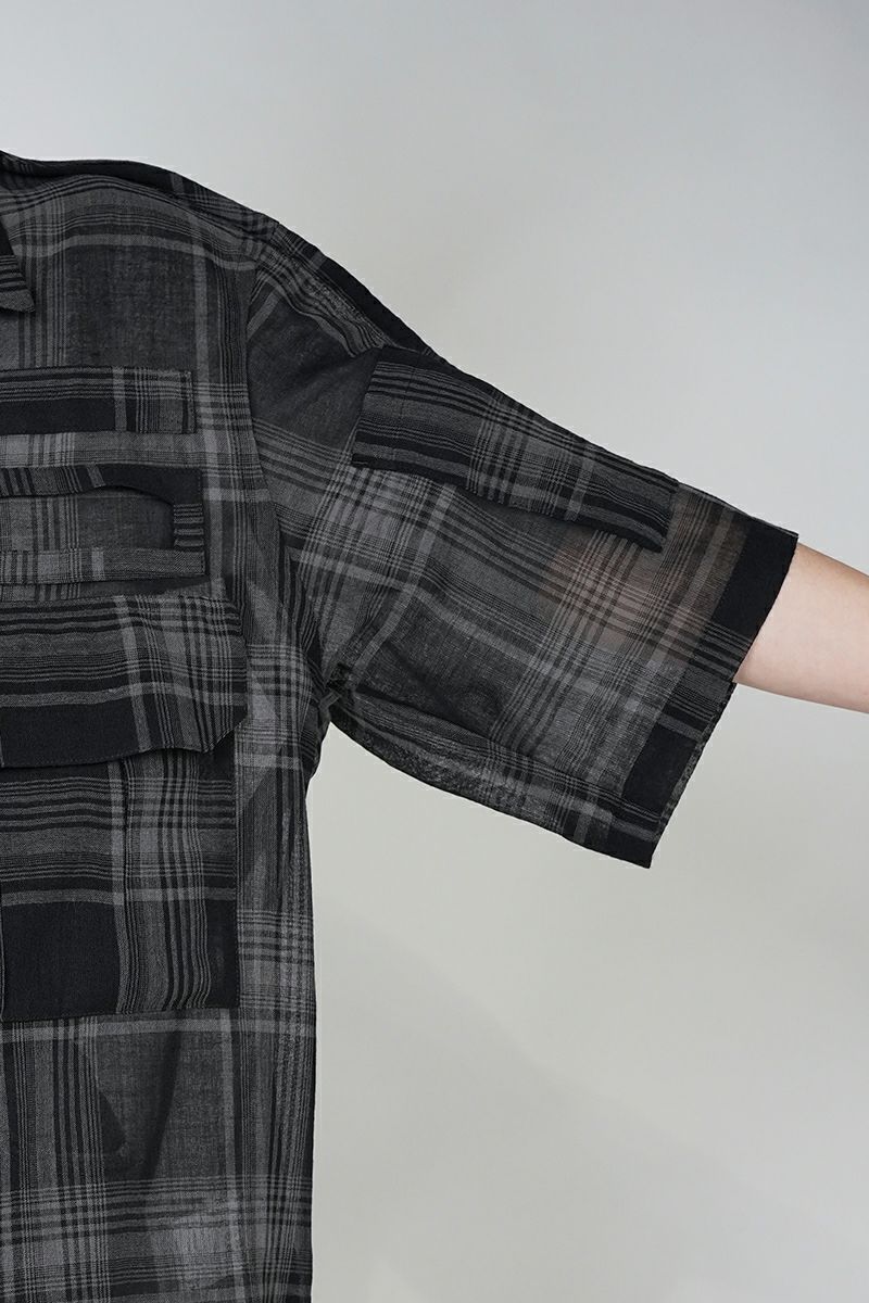 DAIRIKU(ダイリク)Astronaut Check H-S Shirt アストロノート チェックシャツ 25SS SHT-5 -7