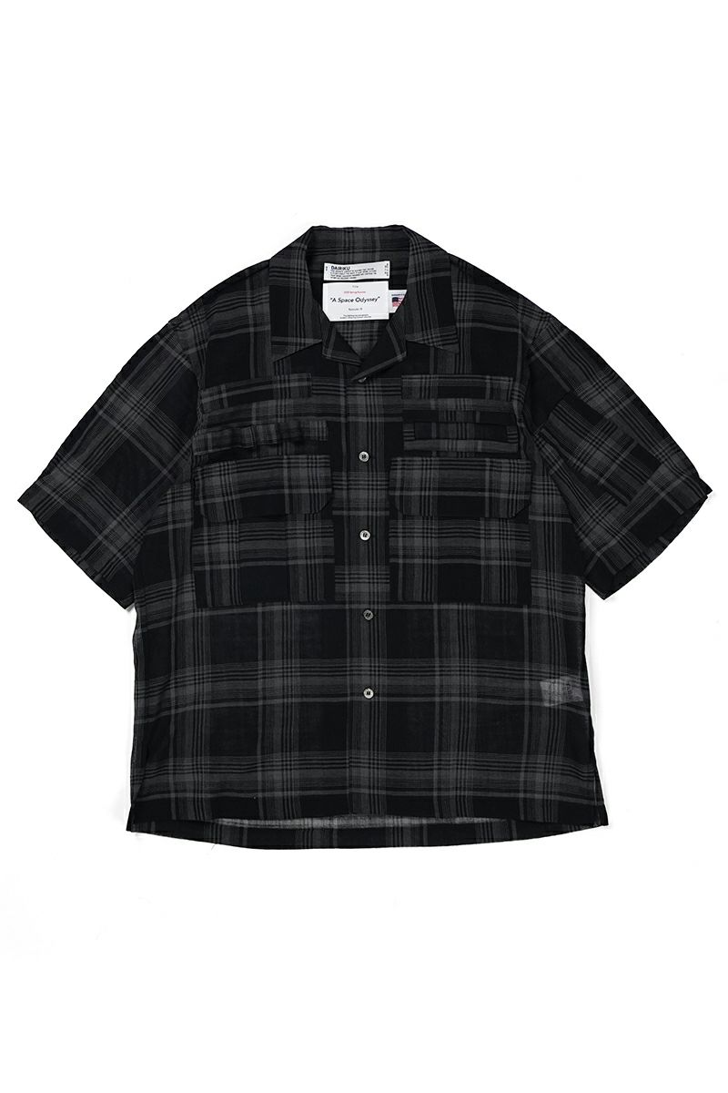 DAIRIKU(ダイリク)Astronaut Check H-S Shirt アストロノート チェックシャツ 25SS SHT-5 -14