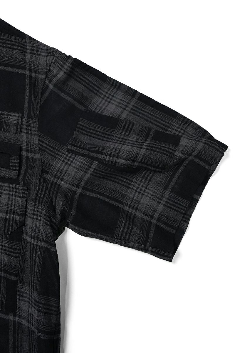 DAIRIKU(ダイリク)Astronaut Check H-S Shirt アストロノート チェックシャツ 25SS SHT-5 -19