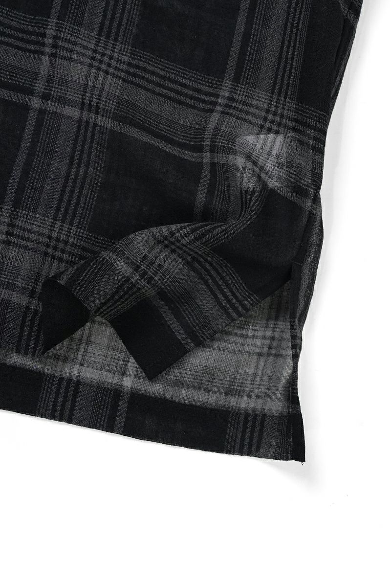 DAIRIKU(ダイリク)Astronaut Check H-S Shirt アストロノート チェックシャツ 25SS SHT-5 -20