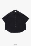 Graphpaper(グラフペーパー)Oxford S/S Oversized B.D Shirt オックスフォード半袖オーバーサイズボタンダウンシャツ GM251-50023B -8