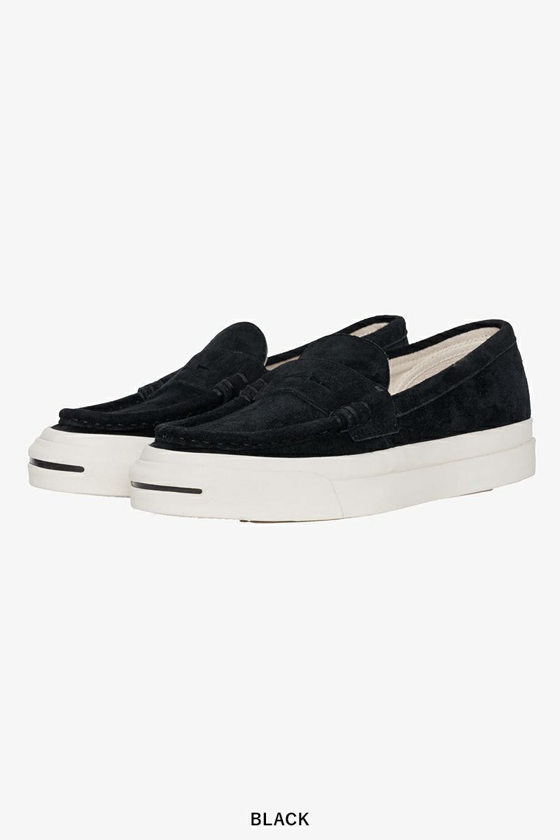 Graphpaper(グラフペーパー)Jack Purcell for GP Suede Loafer ジャックパーセル フォーグラフペーパー スエードローファー  GU251-90336 -1