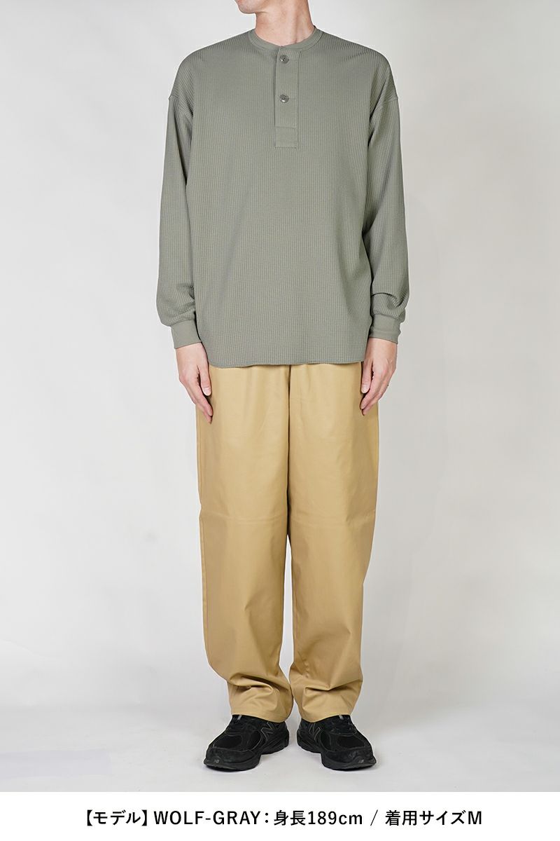 DAIWA PIER 39(ダイワピア39)TECH THERMAL HENLEY LS テック 長袖サーマルヘンリーネック BE-38025