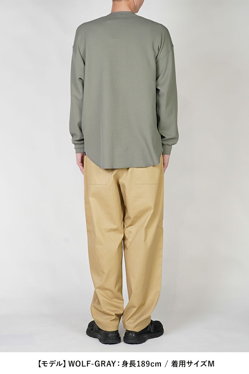 DAIWA PIER 39(ダイワピア39)TECH THERMAL HENLEY LS テック 長袖サーマルヘンリーネック BE-38025