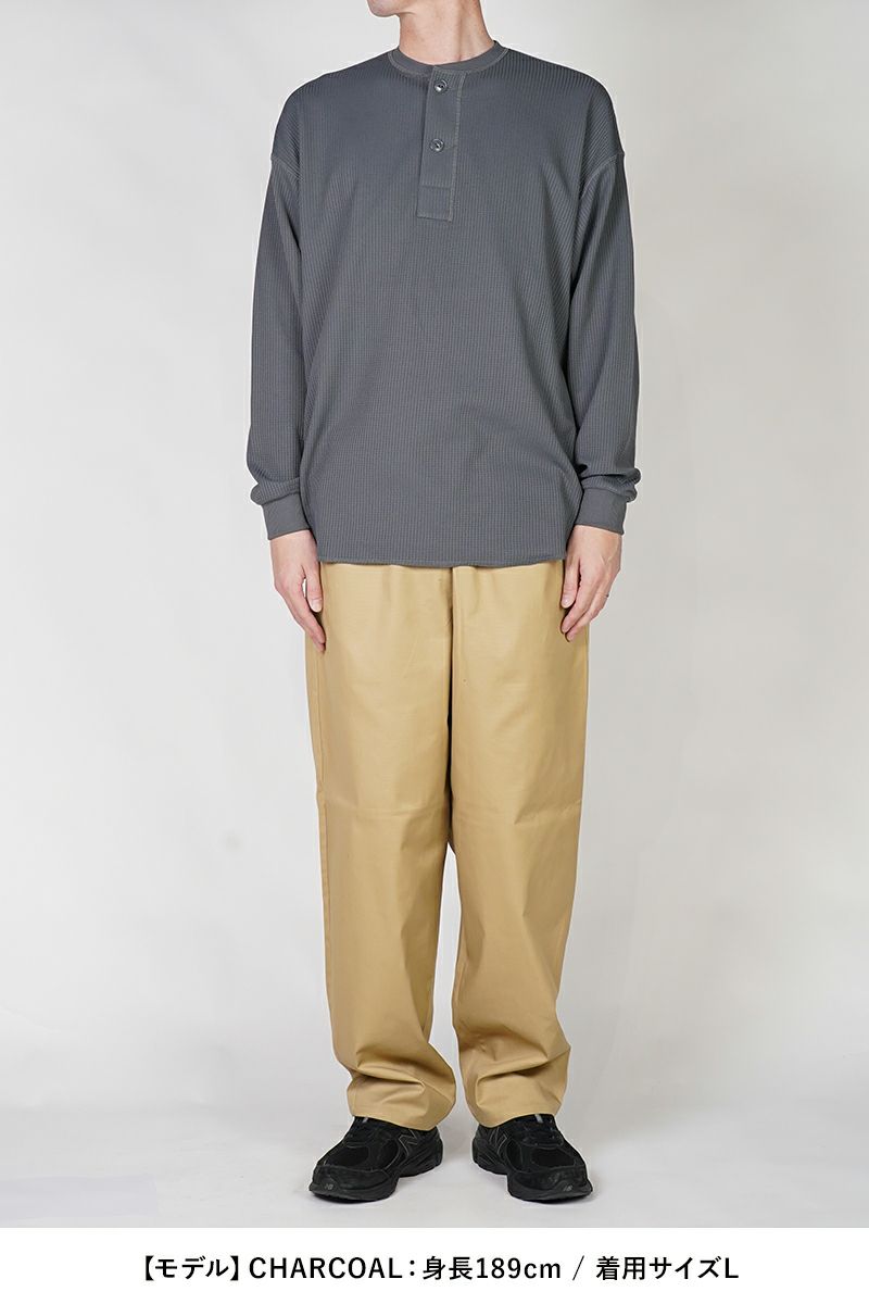 DAIWA PIER 39(ダイワピア39)TECH THERMAL HENLEY LS テック 長袖サーマルヘンリーネック BE-38025