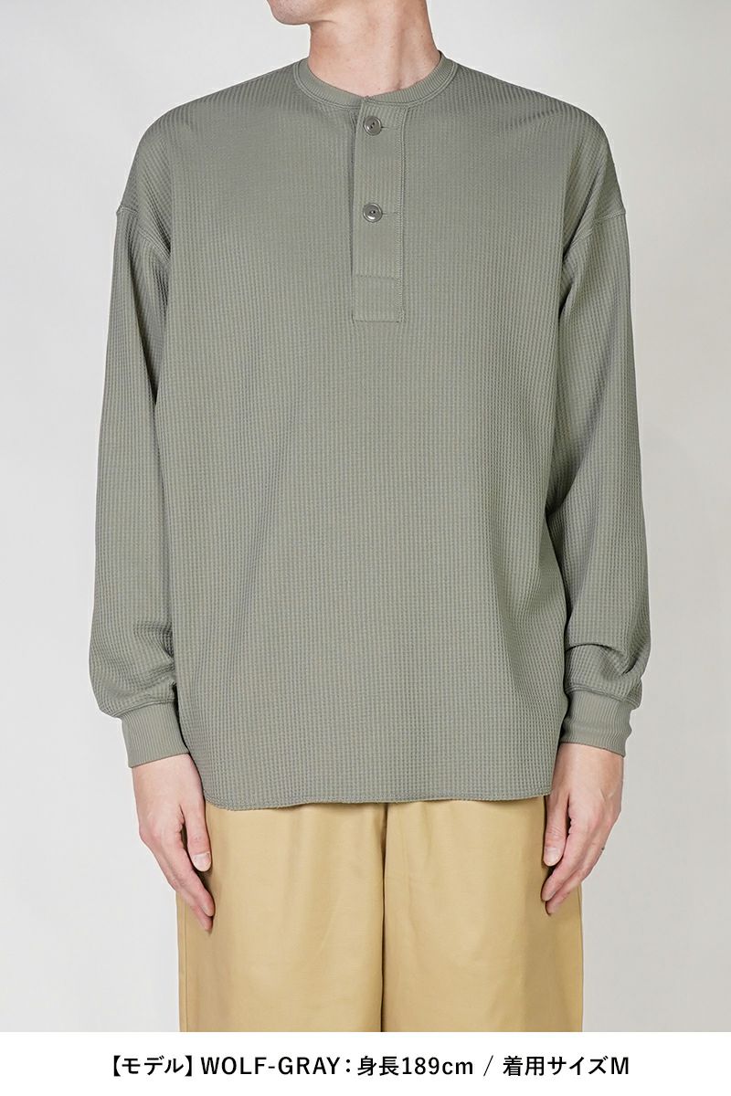 DAIWA PIER 39(ダイワピア39)TECH THERMAL HENLEY LS テック 長袖サーマルヘンリーネック BE-38025