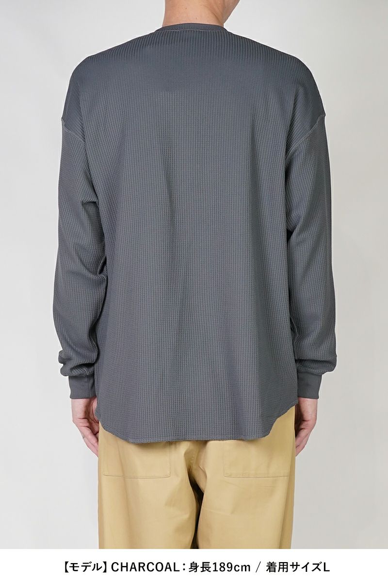 DAIWA PIER 39(ダイワピア39)TECH THERMAL HENLEY LS テック 長袖サーマルヘンリーネック BE-38025