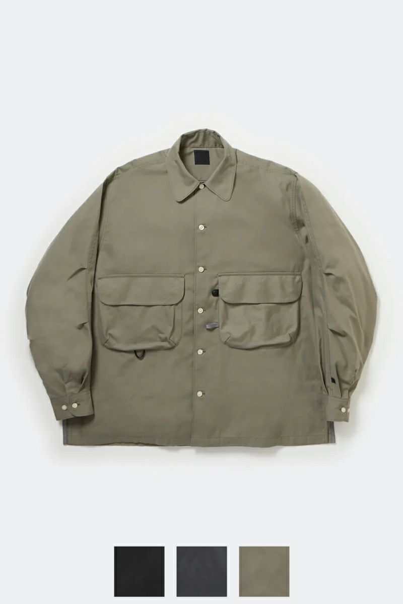 DAIWA PIER 39(ダイワピア39)TECH SPORTS OPEN COLLAR SHIRT LS テック 長袖スポーツオープンカラーシャツ BE-82025