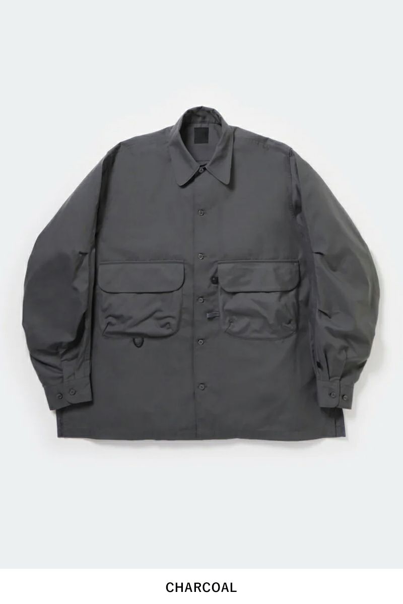 DAIWA PIER 39(ダイワピア39)TECH SPORTS OPEN COLLAR SHIRT LS テック 長袖スポーツオープンカラーシャツ BE-82025 -8