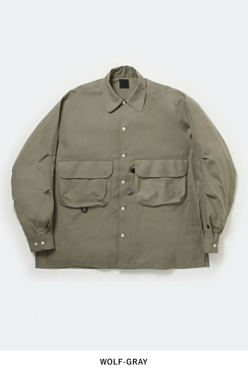 DAIWA PIER 39(ダイワピア39)TECH SPORTS OPEN COLLAR SHIRT LS テック 長袖スポーツオープンカラーシャツ BE-82025 -9