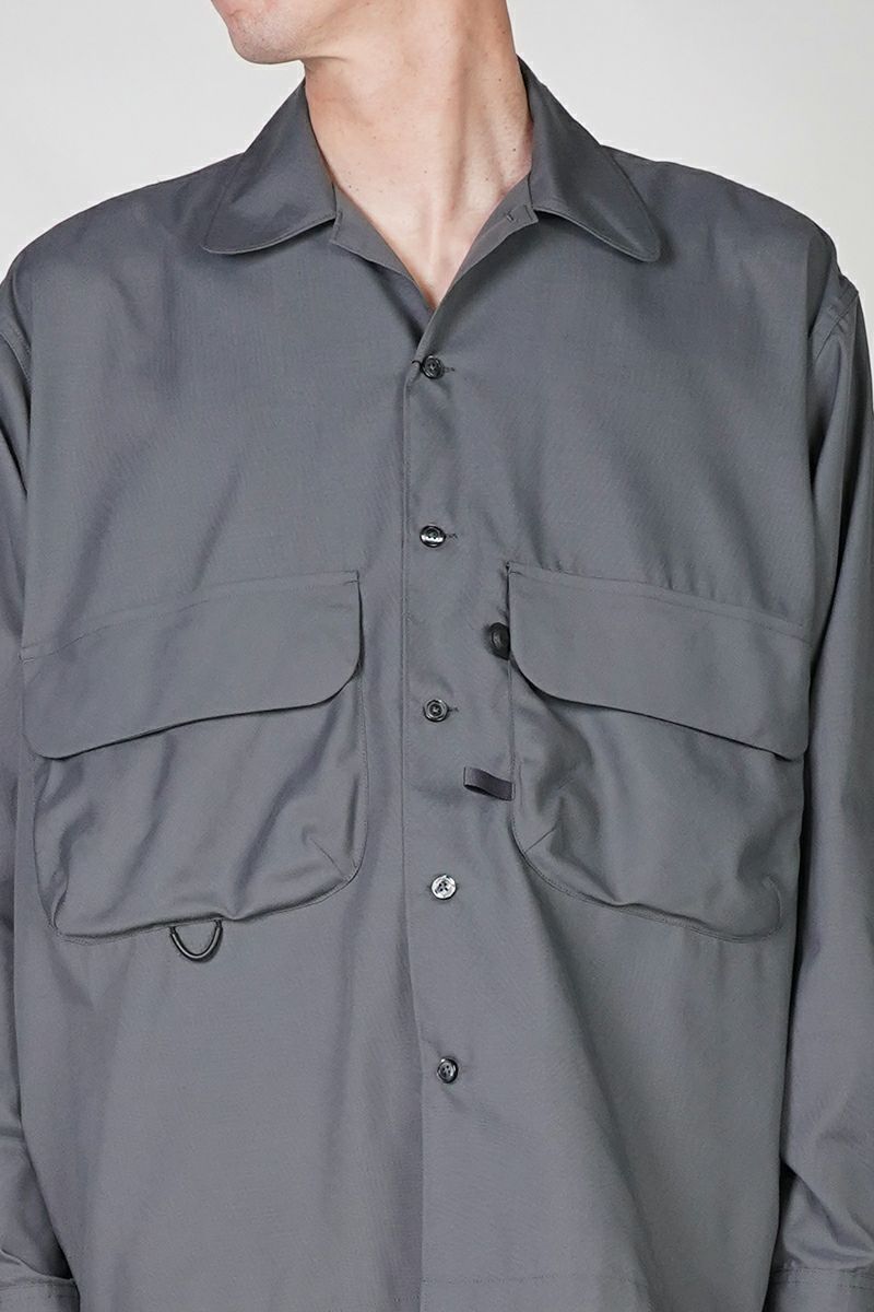 DAIWA PIER 39(ダイワピア39)TECH SPORTS OPEN COLLAR SHIRT LS テック 長袖スポーツオープンカラーシャツ BE-82025