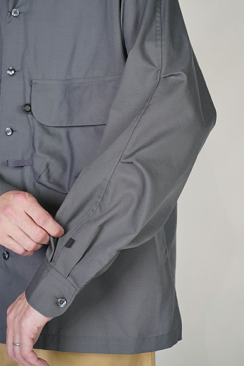 DAIWA PIER 39(ダイワピア39)TECH SPORTS OPEN COLLAR SHIRT LS テック 長袖スポーツオープンカラーシャツ BE-82025