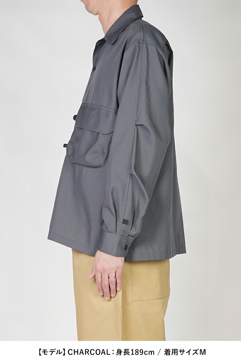 DAIWA PIER 39(ダイワピア39)TECH SPORTS OPEN COLLAR SHIRT LS テック 長袖スポーツオープンカラーシャツ BE-82025