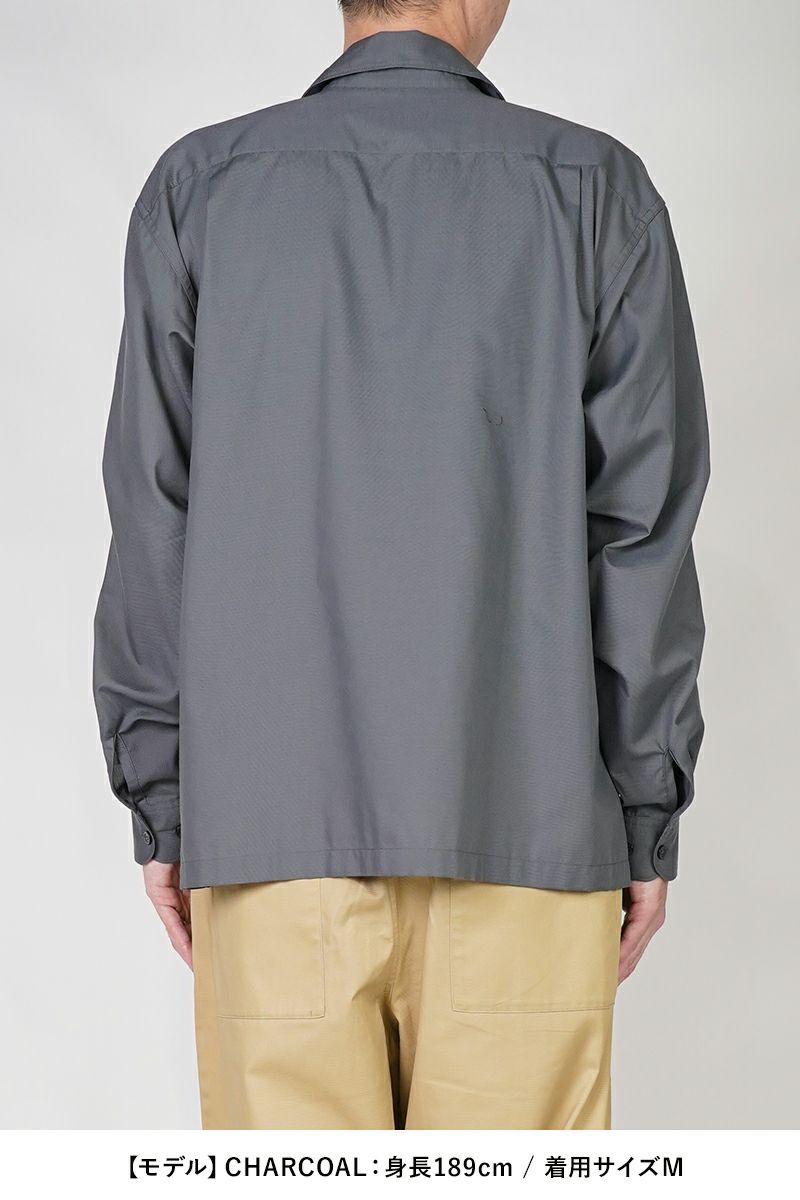 DAIWA PIER 39(ダイワピア39)TECH SPORTS OPEN COLLAR SHIRT LS テック 長袖スポーツオープンカラーシャツ BE-82025