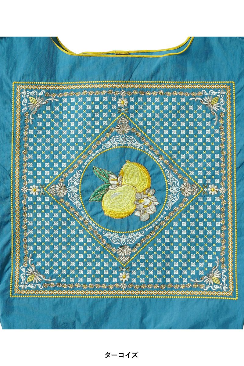 Ball & Chain(ボールアンドチェーン)LENONE リモーネ LEMON BANDANA(M) レモンバンダナM ショッピングバック トートバッグ 301058 -9