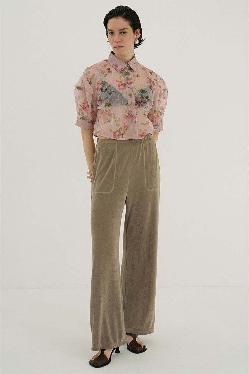 CLANE(クラネ)BRIGHT JERSEY PANTS ブライトジャージーパンツ 18110-7302 -3