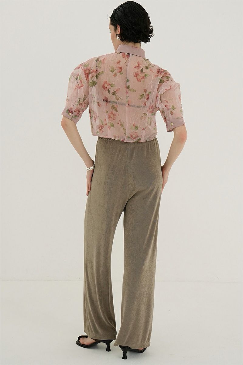 CLANE(クラネ)BRIGHT JERSEY PANTS ブライトジャージーパンツ 18110-7302 -4