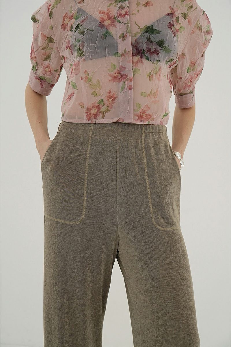 CLANE(クラネ)BRIGHT JERSEY PANTS ブライトジャージーパンツ 18110-7302 -8