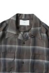 SUGARHILL(シュガーヒル)OMBRE PLAID OPEN COLLAR SHIRTS オンブレプレイドオープンカラーシャツ 2541000501 -16