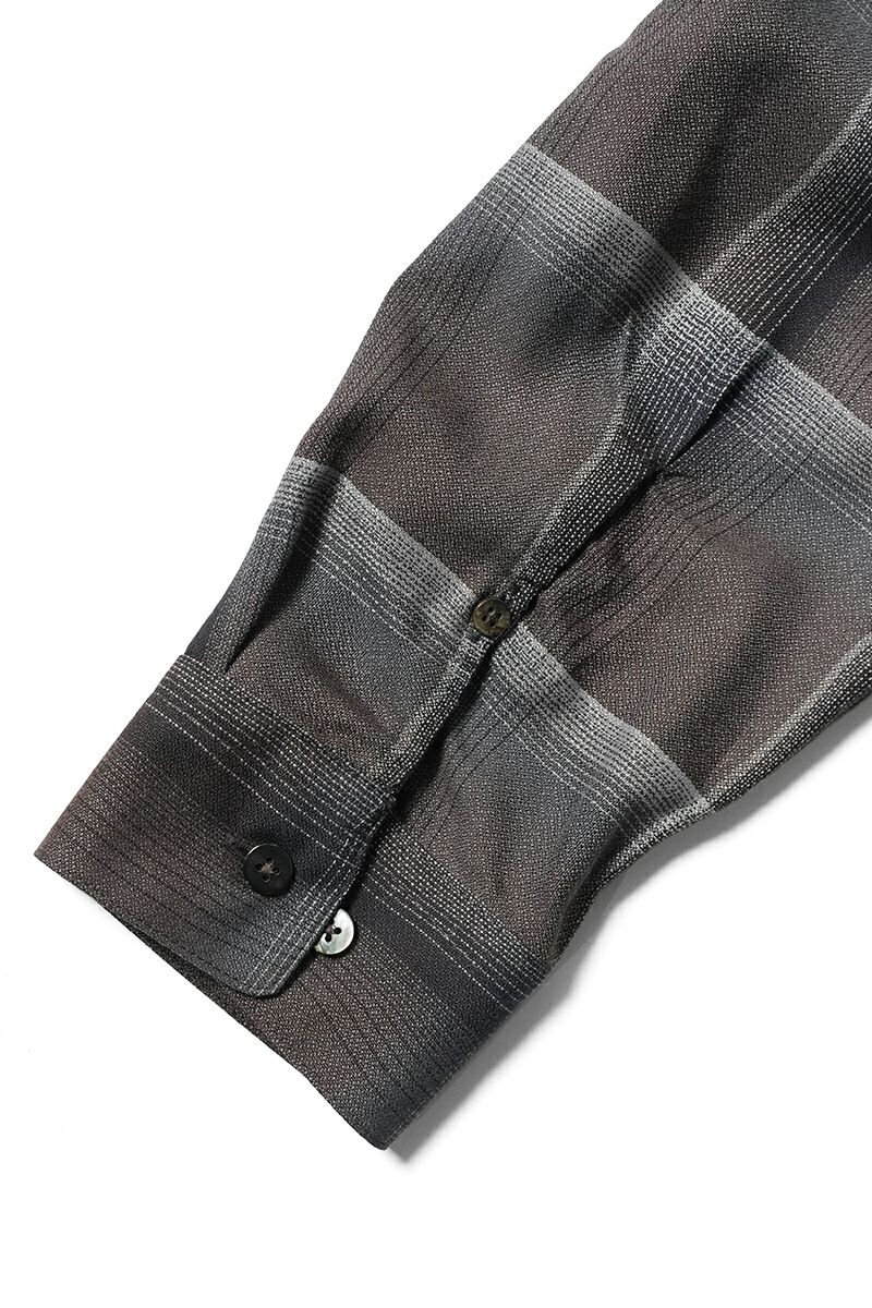 SUGARHILL(シュガーヒル)OMBRE PLAID OPEN COLLAR SHIRTS オンブレプレイドオープンカラーシャツ 2541000501 -19