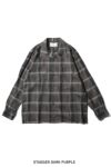 SUGARHILL(シュガーヒル)OMBRE PLAID OPEN COLLAR SHIRTS オンブレプレイドオープンカラーシャツ 2541000501 -21