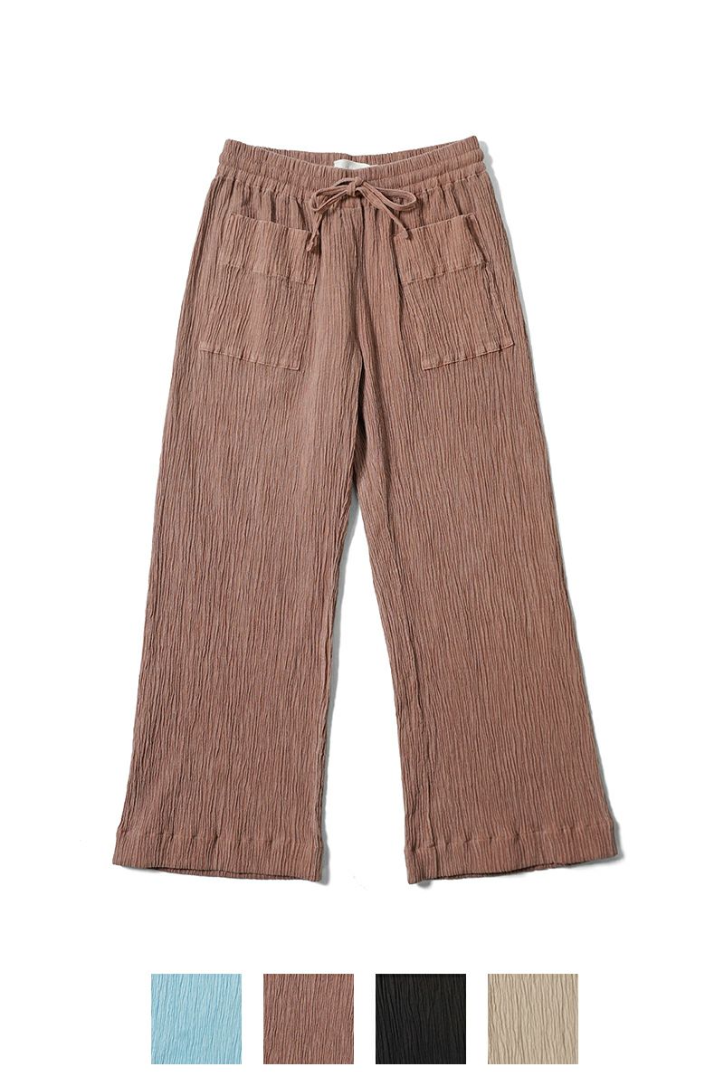 パンツ kengo cotton banana yoryu loose pants kengo cotton banana yoryu loose pants