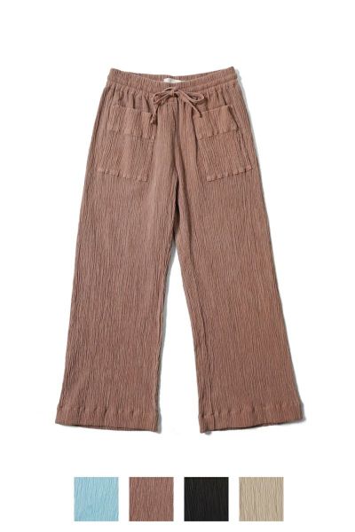 kengo(ケンゴ)cotton banana yoryu loose pants コットンバナナ楊柳ルーズパンツ K25SS-PA1