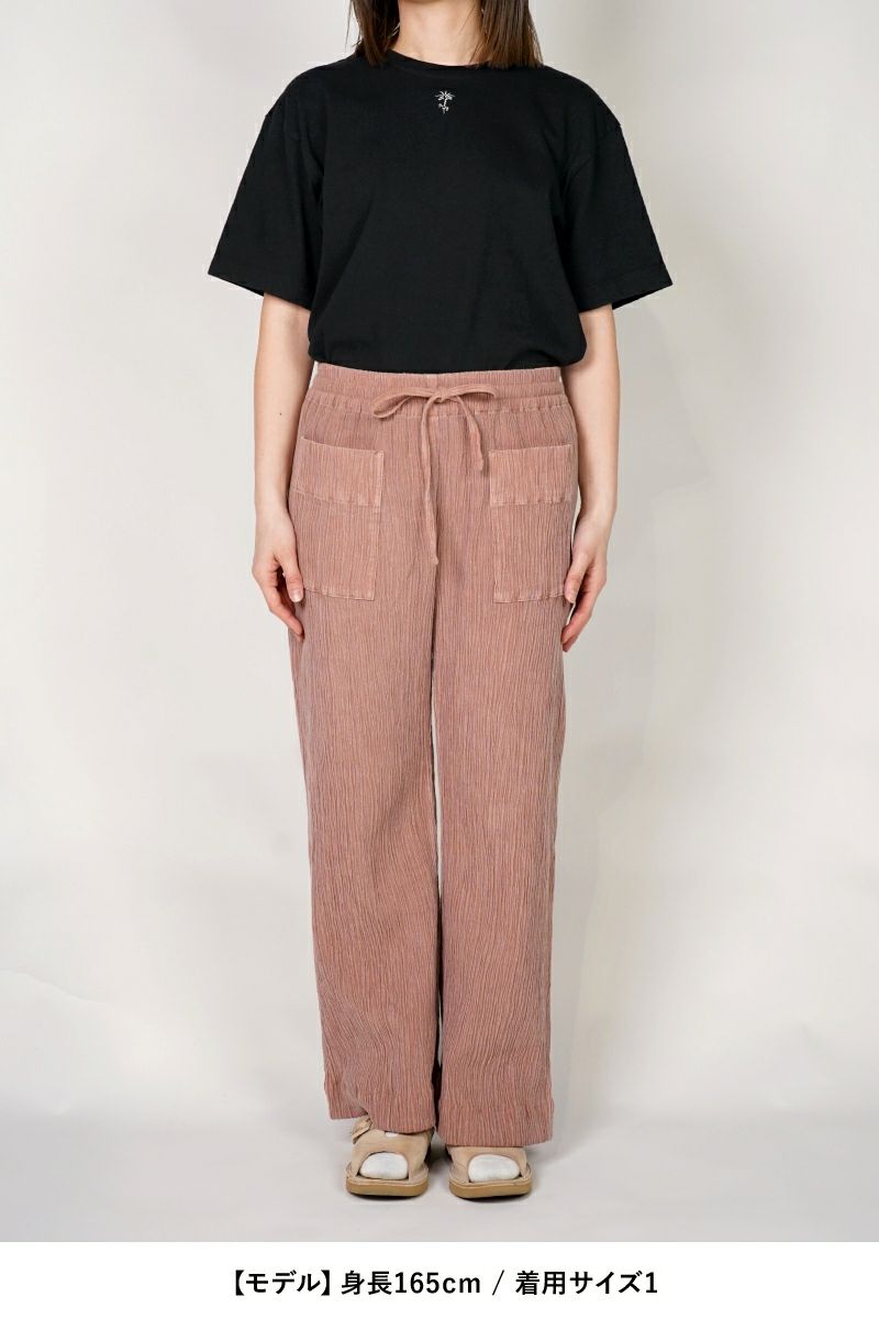 kengo(ケンゴ)cotton banana yoryu loose pants コットンバナナ楊柳ルーズパンツ K25SS-PA1