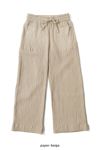kengo(ケンゴ) cotton banana yoryu loose pants コットンバナナ楊柳ルーズパンツ K25SS-PA1