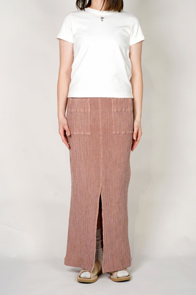 cotton banana yoryu long skirt コットンバナナ楊柳ロングスカート K25SS-SK2