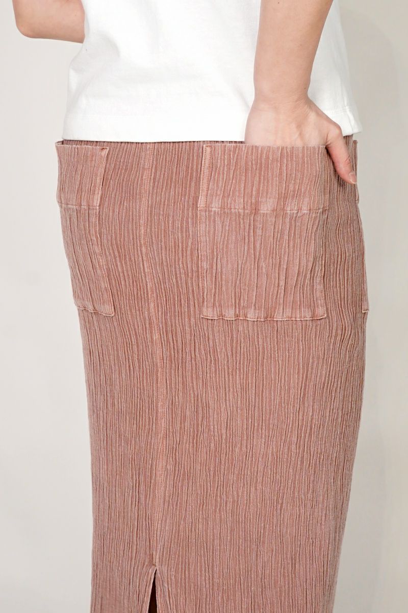 kengo(ケンゴ) cotton banana yoryu long skirt コットンバナナ楊柳ロングスカート K25SS-SK2