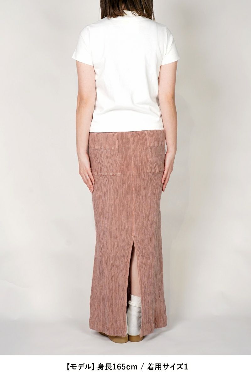 kengo(ケンゴ) cotton banana yoryu long skirt コットンバナナ楊柳ロングスカート K25SS-SK2