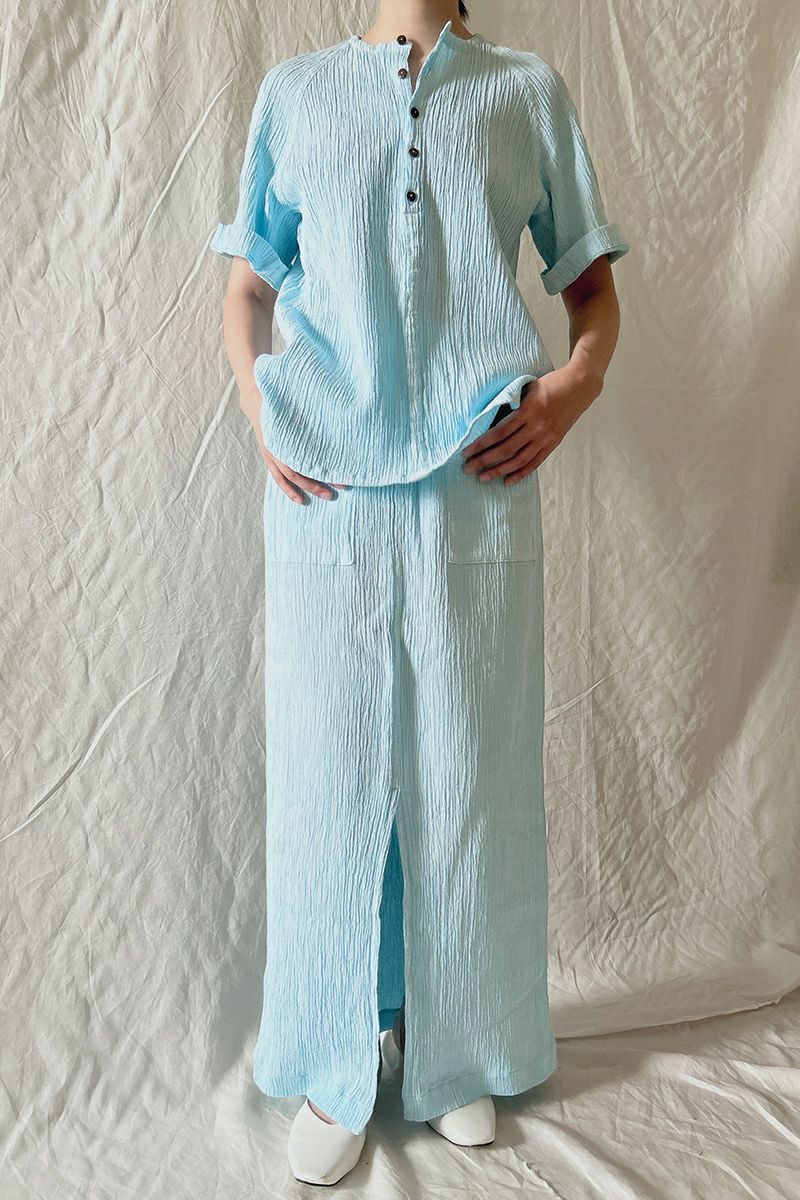 kengo(ケンゴ)cotton banana yoryu long skirt コットンバナナ楊柳ロングスカート K25SS-SK2 -21