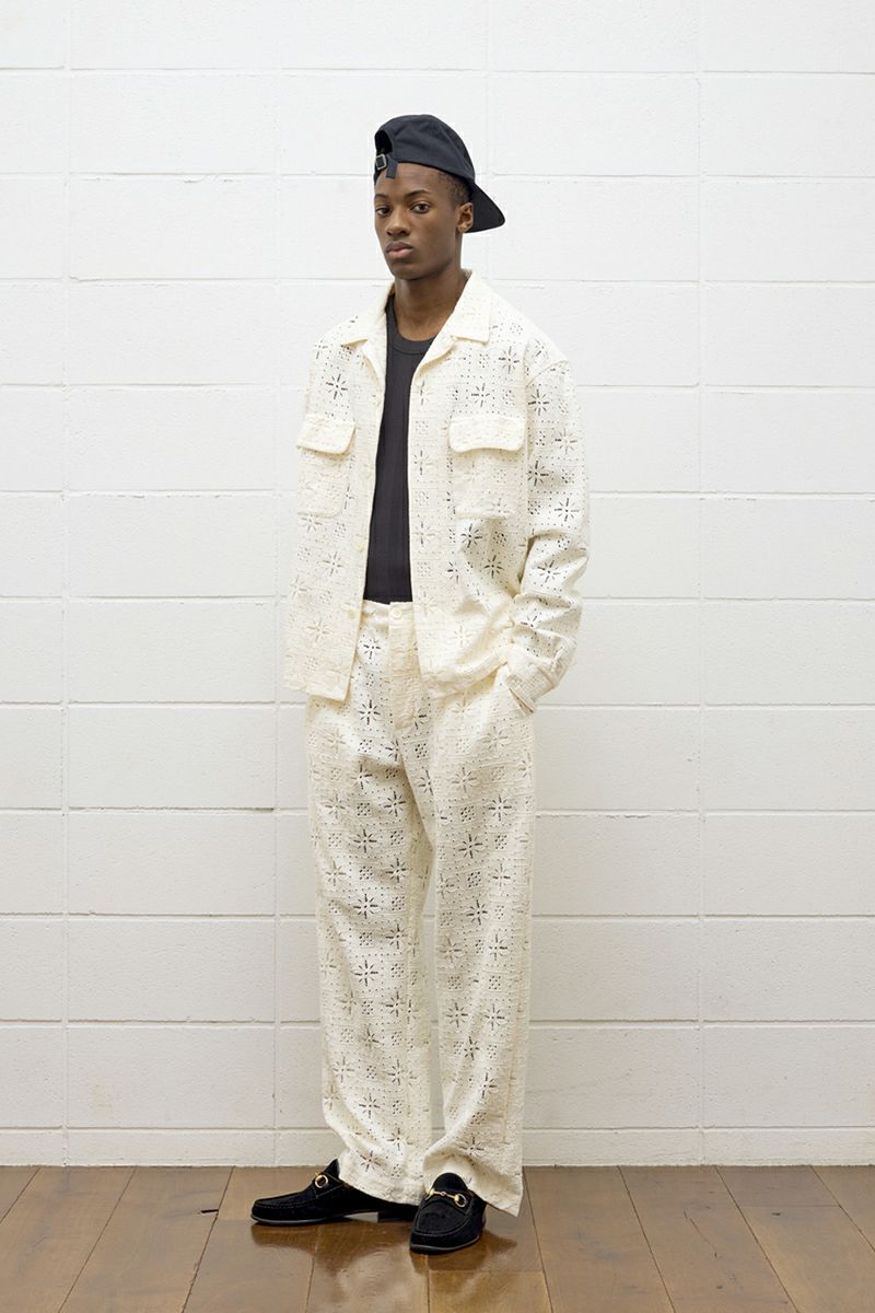 UNUSED(アンユーズド)Long sleeve Lace shirt 長袖レースシャツ US2504 -22