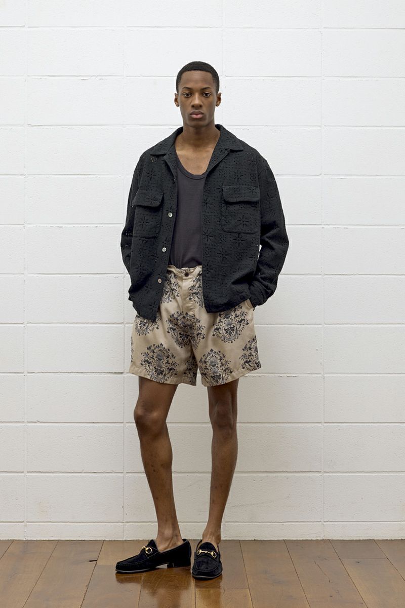 UNUSED(アンユーズド)Long sleeve Lace shirt 長袖レースシャツ US2504 -23