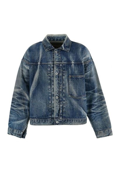 SAINT Mxxxxxx(セントマイケル)SM-HR8-0000-C39 / BJ_DENIM JACKET / DAMAGE / BLUE BerBerJin ベルベルジン デニムジャケット