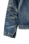 SAINT Mxxxxxx(セントマイケル)SM-HR8-0000-C39 / BJ_DENIM JACKET / DAMAGE / BLUE BerBerJin ベルベルジン デニムジャケット -4