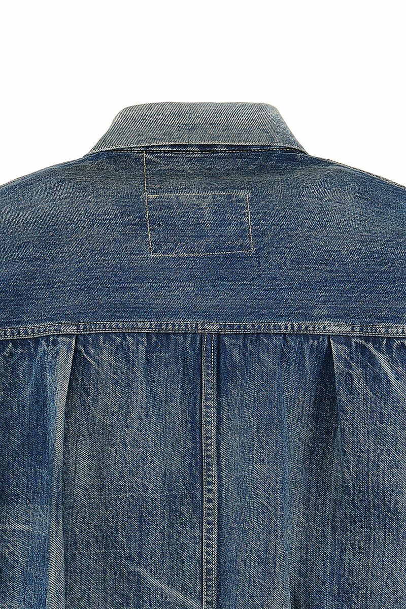 SAINT Mxxxxxx(セントマイケル)SM-HR8-0000-C39 / BJ_DENIM JACKET / DAMAGE / BLUE BerBerJin ベルベルジン デニムジャケット -5